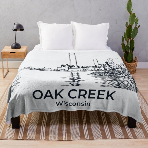 Item preview, Oak Creek - Wisconsin designed and sold by Lakeric Cityscapes.