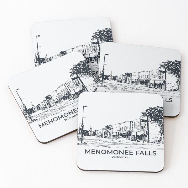 Item preview, Menomonee Falls - Wisconsin designed and sold by Lakeric Cityscapes.