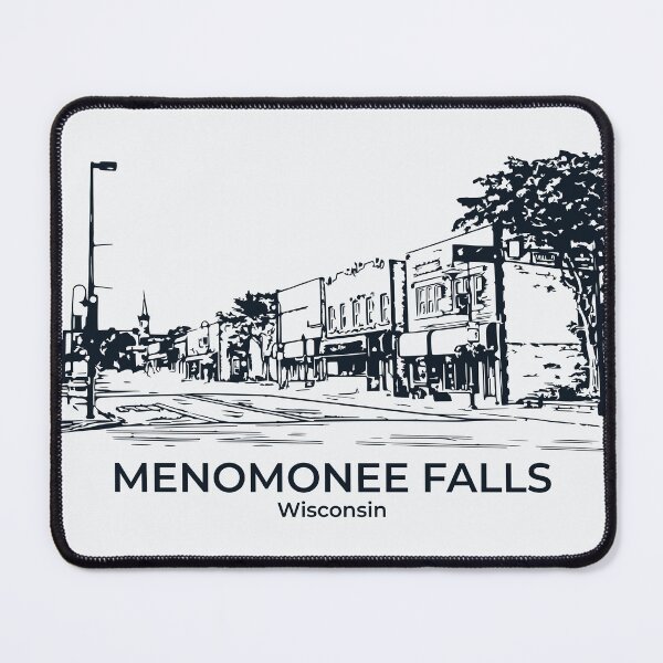 Item preview, Menomonee Falls - Wisconsin designed and sold by Lakeric Cityscapes.