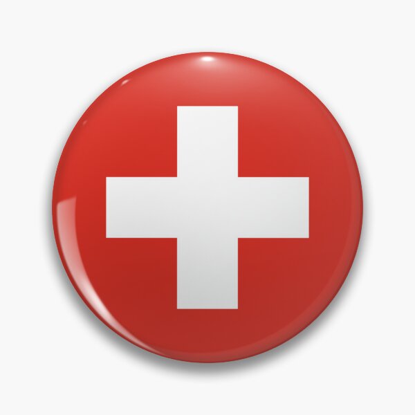 Item preview, Classic Switzerland Flag - Swiss Cross Heritage & Alpine Pride designed and sold by NTGUILTY.