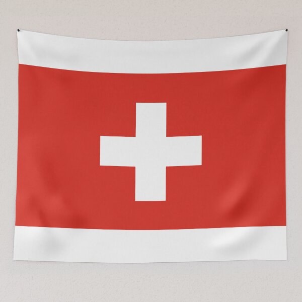 Item preview, Classic Switzerland Flag - Swiss Cross Heritage & Alpine Pride designed and sold by NTGUILTY.