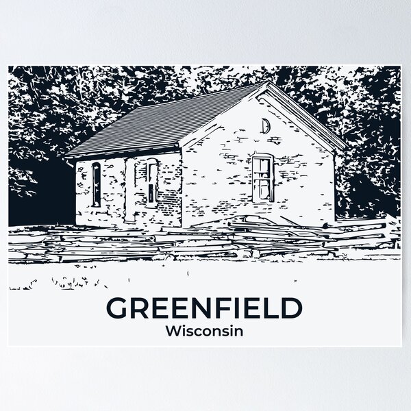 Item preview, Greenfield - Wisconsin designed and sold by Lakeric Cityscapes.
