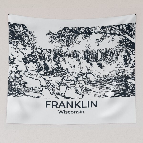 Artikelvorschau, Franklin - Wisconsin entworfen und verkauft von Lakeric Cityscapes.