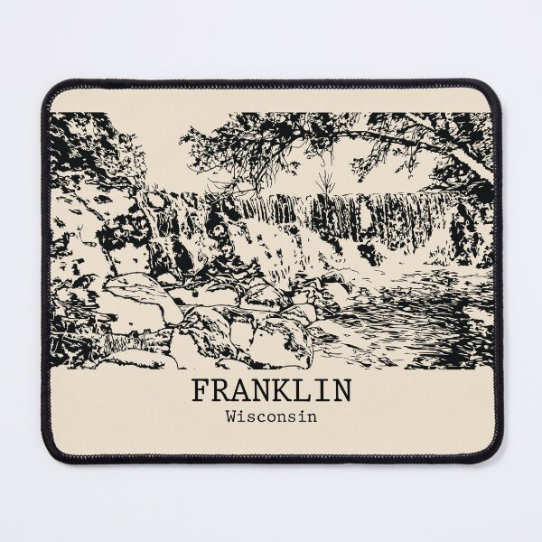 Artikelvorschau, Franklin - Wisconsin entworfen und verkauft von Lakeric Cityscapes.
