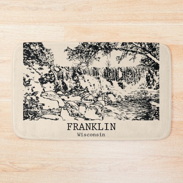Artikelvorschau, Franklin - Wisconsin entworfen und verkauft von Lakeric Cityscapes.
