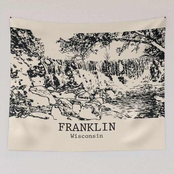 Artikelvorschau, Franklin - Wisconsin entworfen und verkauft von Lakeric Cityscapes.