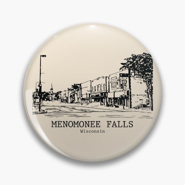 Item preview, Menomonee Falls - Wisconsin designed and sold by Lakeric Cityscapes.