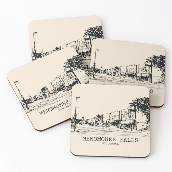 Item preview, Menomonee Falls - Wisconsin designed and sold by Lakeric Cityscapes.