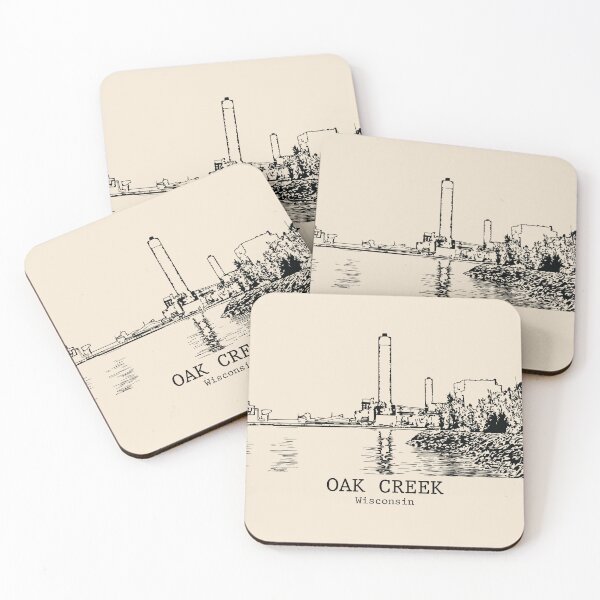 Item preview, Oak Creek - Wisconsin designed and sold by Lakeric Cityscapes.