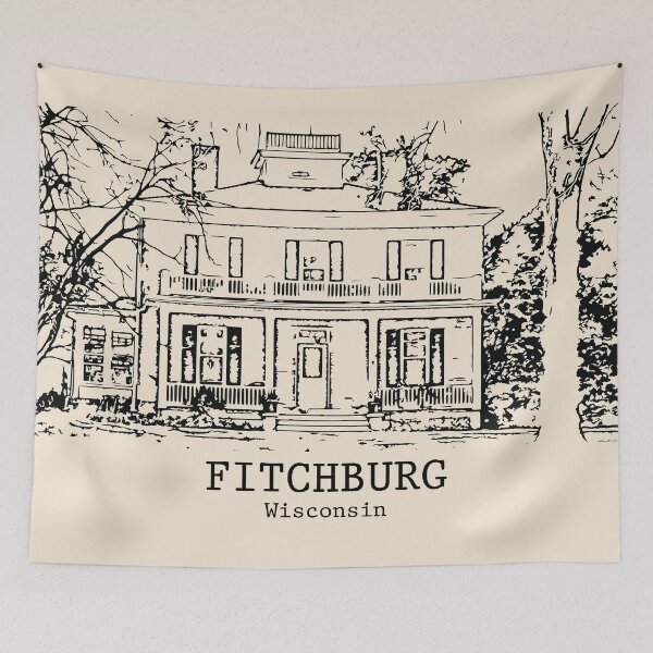 Item preview, Fitchburg - Wisconsin designed and sold by Lakeric Cityscapes.