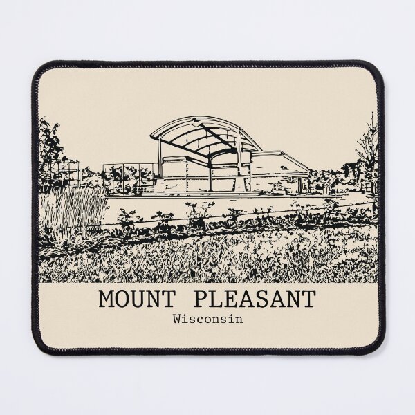 Item preview, Mount Pleasant - Wisconsin designed and sold by Lakeric Cityscapes.