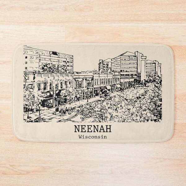 Item preview, Neenah - Wisconsin designed and sold by Lakeric Cityscapes.