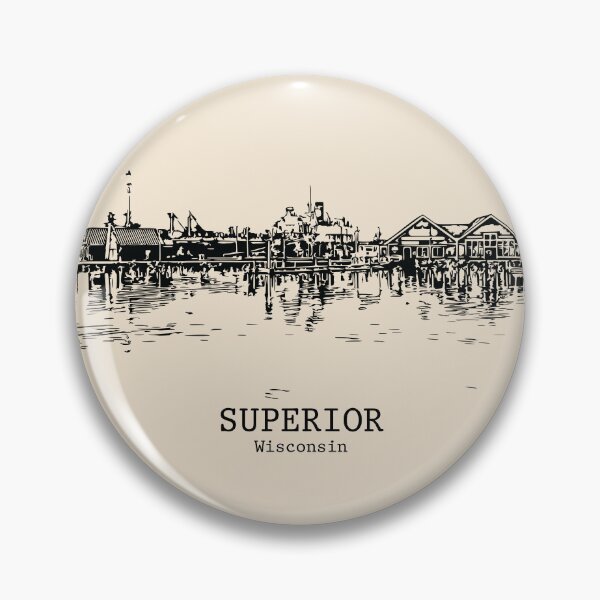Item preview, Superior - Wisconsin designed and sold by Lakeric Cityscapes.