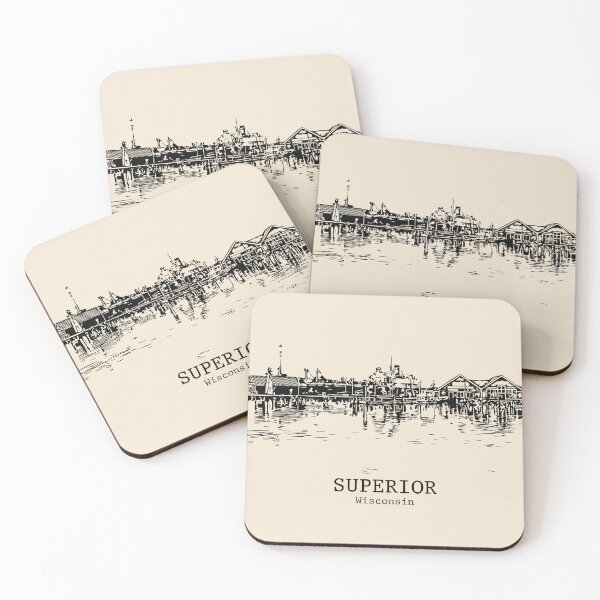 Item preview, Superior - Wisconsin designed and sold by Lakeric Cityscapes.