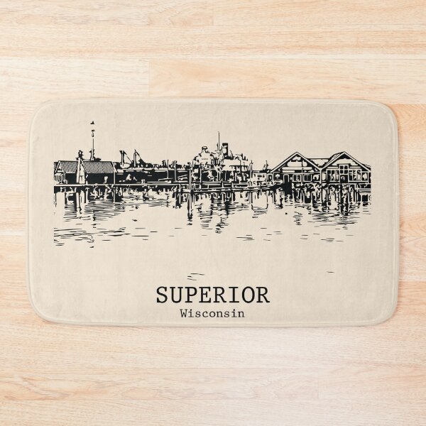 Item preview, Superior - Wisconsin designed and sold by Lakeric Cityscapes.