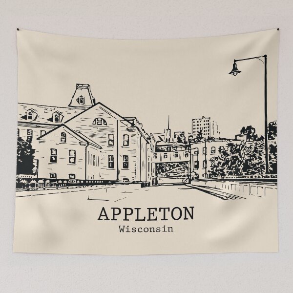 Item preview, Appleton - Wisconsin designed and sold by Lakeric Cityscapes.