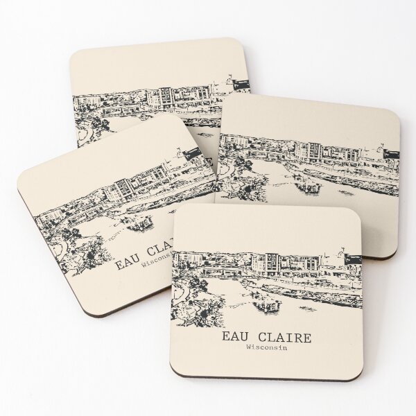Item preview, Eau Claire - Wisconsin designed and sold by Lakeric Cityscapes.