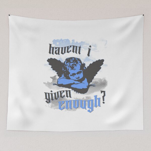Item preview, Copy of Given Enough blue cherub designed and sold by yourvanitybrand.