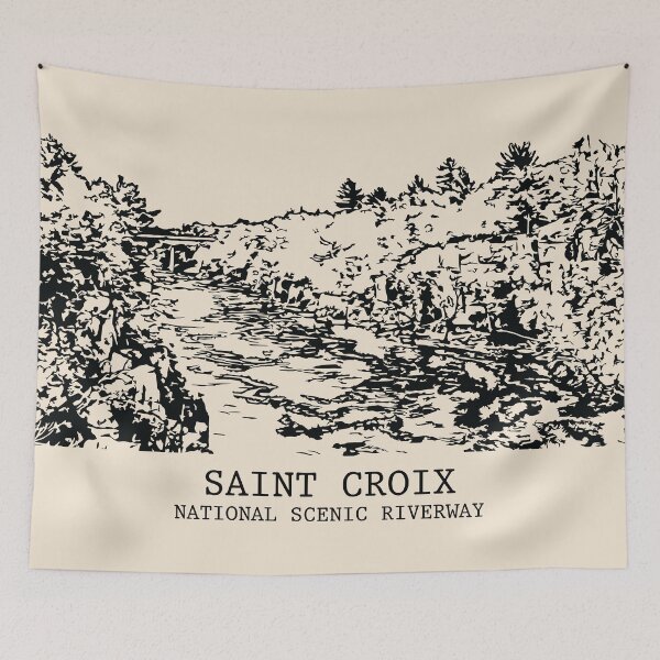 Item preview, Saint Croix National Scenic Riverway designed and sold by Lakeric Cityscapes.