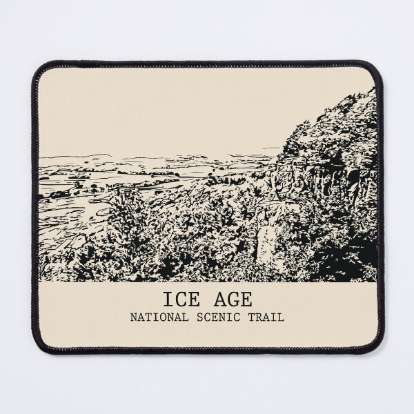 Item preview, Ice Age National Scenic Trail designed and sold by Lakeric Cityscapes.