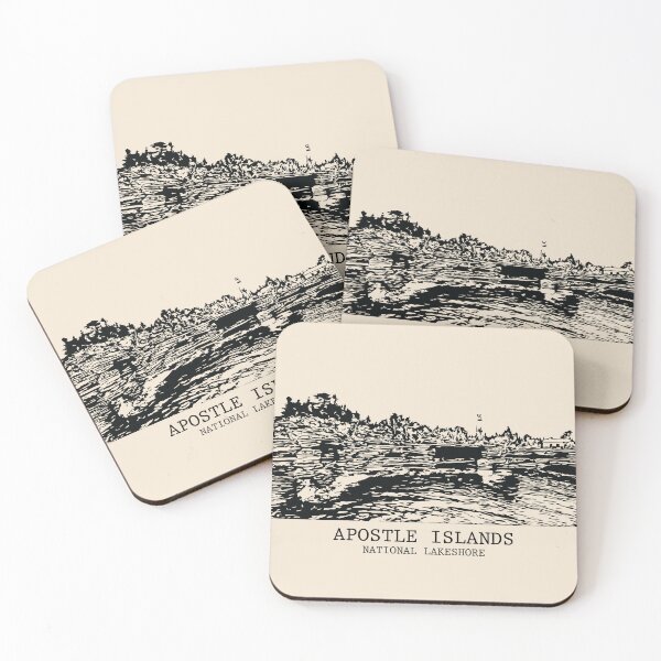 Item preview, Apostle Islands National Lakeshore designed and sold by Lakeric Cityscapes.