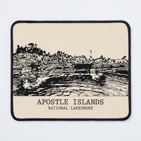 Item preview, Apostle Islands National Lakeshore designed and sold by Lakeric Cityscapes.