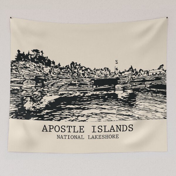 Item preview, Apostle Islands National Lakeshore designed and sold by Lakeric Cityscapes.