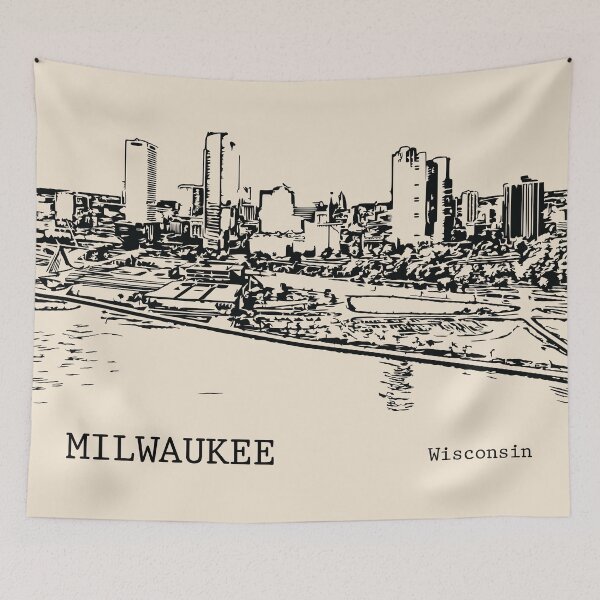 Item preview, Milwaukee Wisconsin designed and sold by Lakeric Cityscapes.