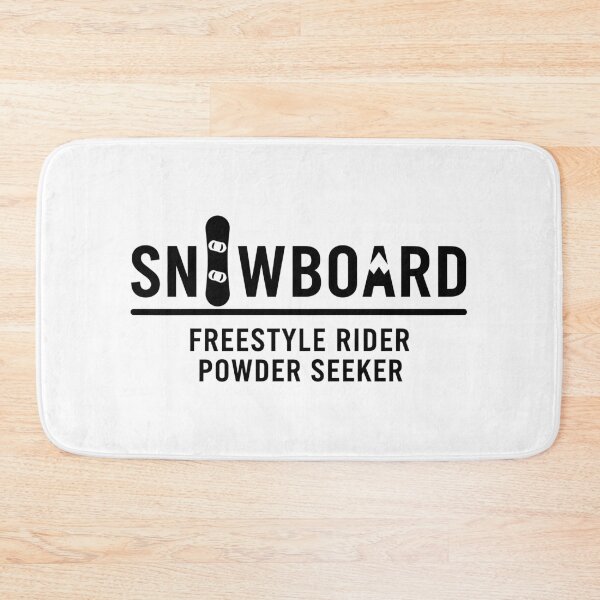 Item preview, Snowboard Freestyle Rider – Powder Seeker – Minimalist Winter Sports Design designed and sold by Fuechse.