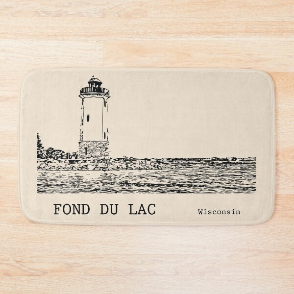 Item preview, Fond du Lac Wisconsin designed and sold by Lakeric Cityscapes.