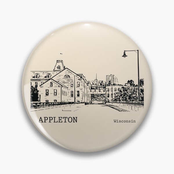 Item preview, Appleton Wisconsin designed and sold by Lakeric Cityscapes.