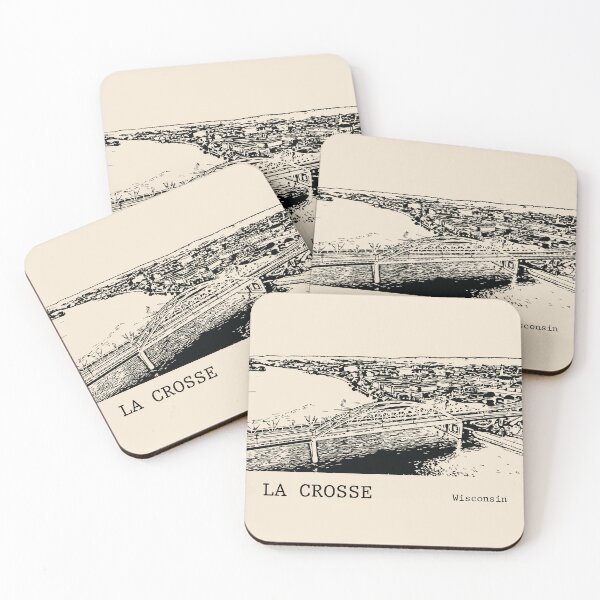 Item preview, La Crosse Wisconsin designed and sold by Lakeric Cityscapes.