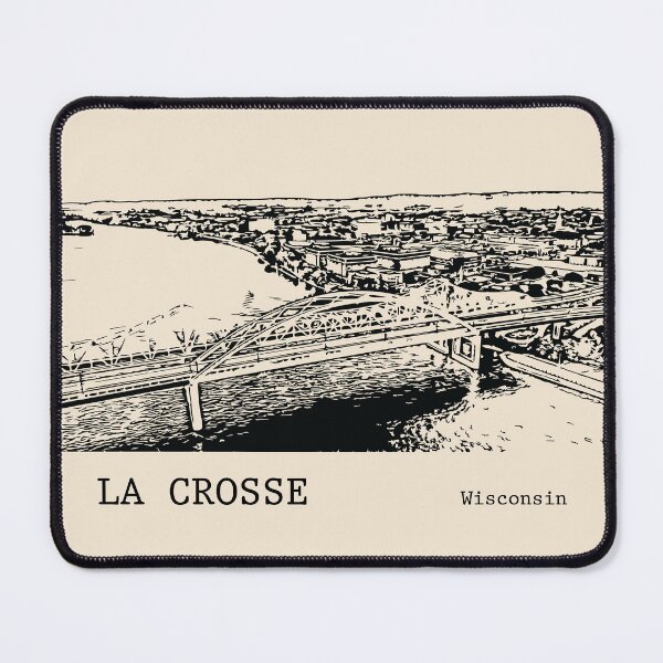 Item preview, La Crosse Wisconsin designed and sold by Lakeric Cityscapes.