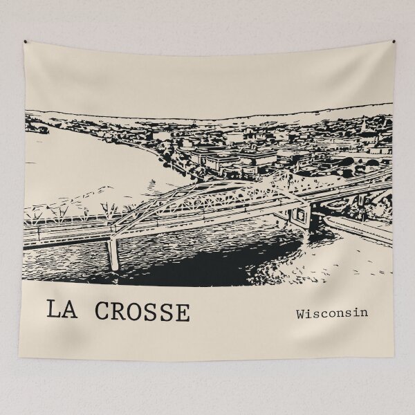 Item preview, La Crosse Wisconsin designed and sold by Lakeric Cityscapes.