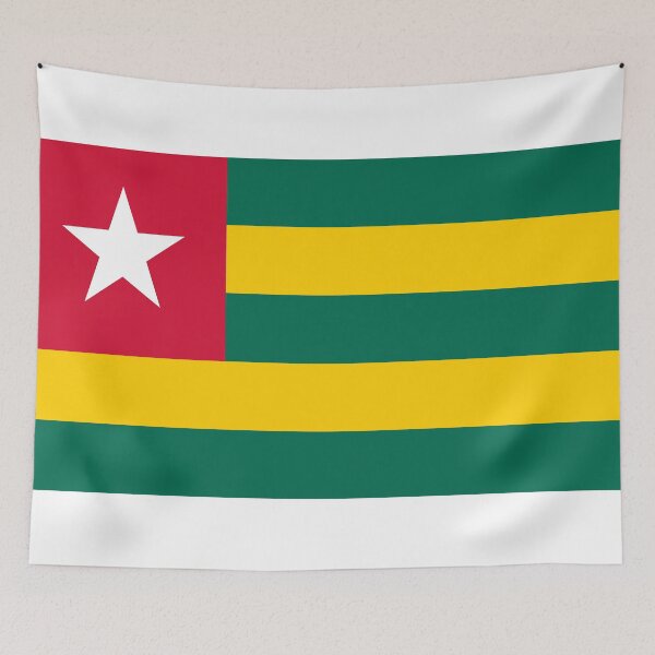 Item preview, Classic Togo National Flag - Togolese Pride & West African Heritage designed and sold by NTGUILTY.
