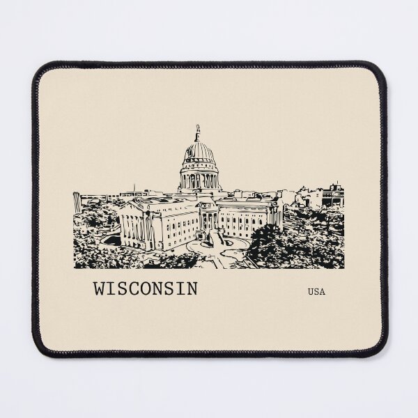 Item preview, Wisconsin State USA designed and sold by Lakeric.