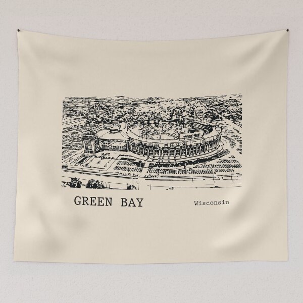 Item preview, Green Bay, Wisconsin designed and sold by Lakeric Cityscapes.