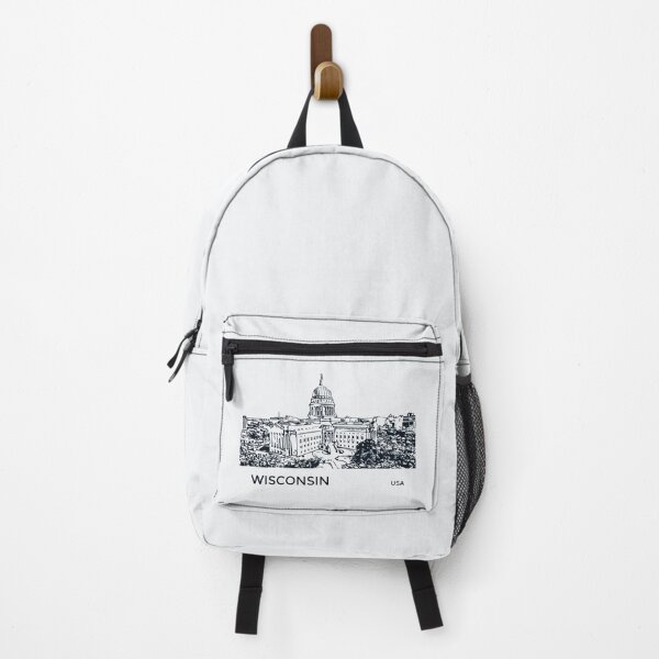 Item preview, Wisconsin State USA designed and sold by Lakeric Cityscapes.