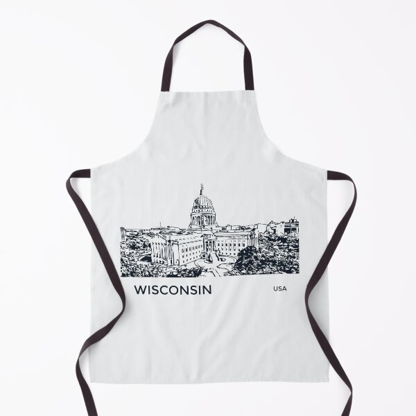 Item preview, Wisconsin State USA designed and sold by Lakeric Cityscapes.