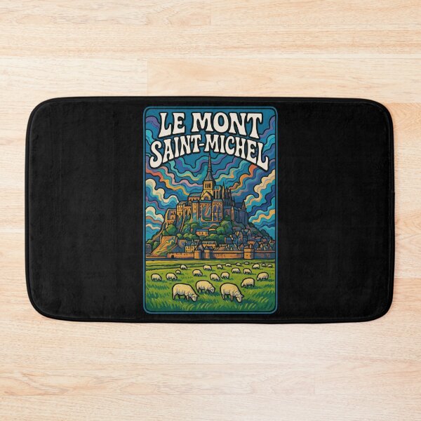 Item preview, Mont Saint Michel Trippy Travel designed and sold by TomFrontierArt.