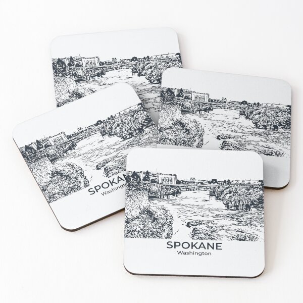 Item preview, Spokane - Washington designed and sold by Lakeric Cityscapes.