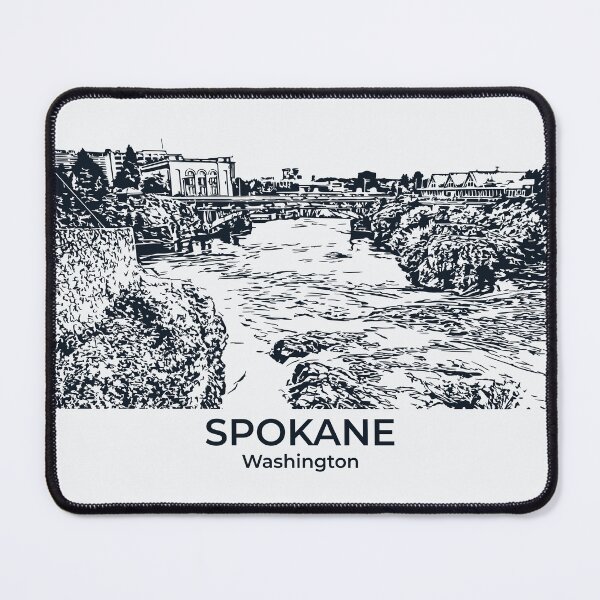 Item preview, Spokane - Washington designed and sold by Lakeric Cityscapes.