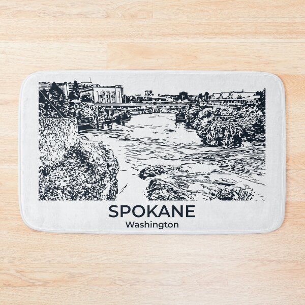 Item preview, Spokane - Washington designed and sold by Lakeric Cityscapes.