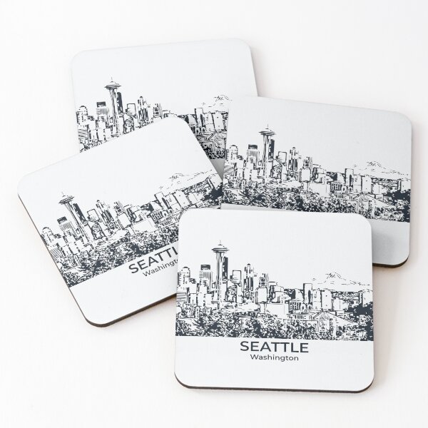Item preview, Seattle - Washington designed and sold by Lakeric Cityscapes.