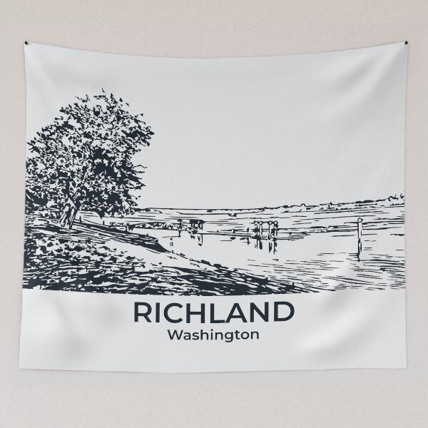 Item preview, Richland - Washington designed and sold by Lakeric Cityscapes.