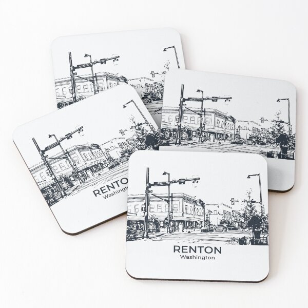 Item preview, Renton - Washington designed and sold by Lakeric Cityscapes.