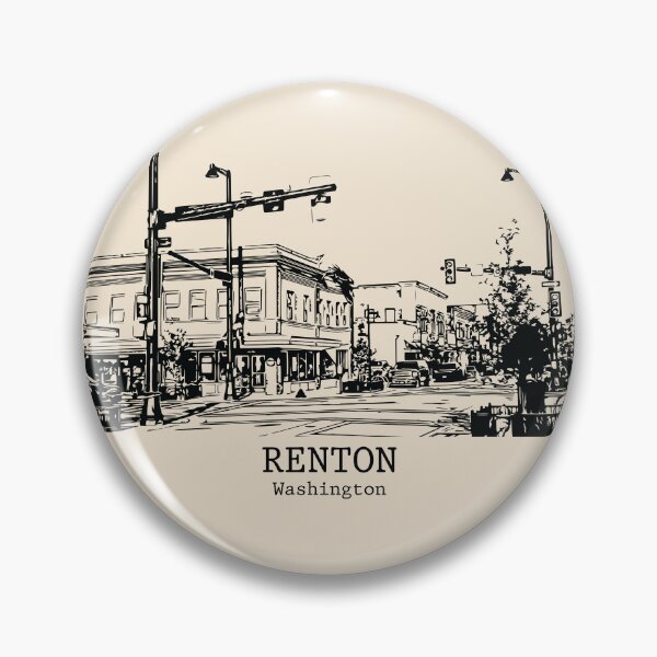 Item preview, Renton - Washington designed and sold by Lakeric Cityscapes.