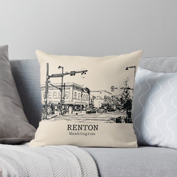 Item preview, Renton-Washington designed and sold by Lakeric Cityscapes.