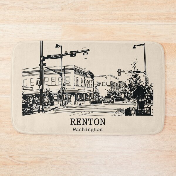Item preview, Renton - Washington designed and sold by Lakeric Cityscapes.