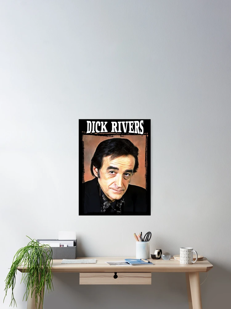 Thumbnail 2 of 3, Poster, Dick Rivers designed and sold by BOTALEG.